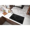 Whirlpool® 36-inch Electric Ceramic Glass Cooktop with Triple Radiant Element WCE97US6KS