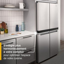 Whirlpool® 36-inch Wide Counter Depth 4 Door Refrigerator - 19.4 cu. ft. WRQA59CNKZ