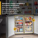 Whirlpool® 36-inch Wide Counter Depth 4 Door Refrigerator - 19.4 cu. ft. WRQA59CNKZ