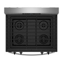 Whirlpool® 30-inch Self Clean Gas Range with No Preheat Mode WFGS3530RS