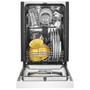 Whirlpool® Small-Space Compact Dishwasher with Stainless Steel Tub WDPS5118PW
