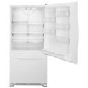 Whirlpool® 22 cu. ft. Bottom-Freezer Refrigerator with Freezer Drawer WRB322DMBW