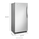 Whirlpool® 30-Inch Wide SideKicks® All-Freezer with Fast Freeze - 18 cu. ft.  WSZ57L18DM