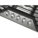 Whirlpool® 30-inch Gas Cooktop with Fifth Burner WCGK7030PS