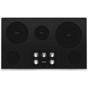 Whirlpool® 36-inch Electric Ceramic Glass Cooktop with Two Dual Radiant Elements WCE77US6HS