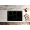 Whirlpool® 30-inch Electric Ceramic Glass Cooktop with Two Dual Radiant Elements WCE97US0KB