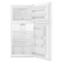 Whirlpool® 30" Wide Top-Freezer Refrigerator with LED Interior Lighting WRT549SZDW