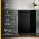 Whirlpool® Large Capacity Dishwasher with 3rd Rack WDT750SAKB