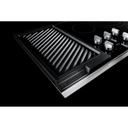 Maytag® 36-Inch Electric Cooktop with Reversible Grill and Griddle MEC8836HS