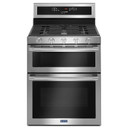 Maytag® 30-INCH WIDE DOUBLE OVEN GAS RANGE WITH TRUE CONVECTION - 6.0 CU. FT. MGT8800FZ Maytag® 30-INCH WIDE DOUBLE OVEN GAS RANGE WITH TRUE CONVECTION - 6.0 CU. FT. MGT8800FZ
