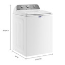 Maytag® Top Load Washer with Deep Fill - 5.2 cu. ft. IEC MVW4505MW