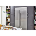 Kitchenaid® 24 Undercounter Refrigerator with Glass Door and Shelves with Metallic Accents KURR314KSS