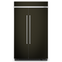 Kitchenaid® 30 Cu. Ft. 48 Built-In Side-by-Side Refrigerator with PrintShield™ Finish KBSN708MPS