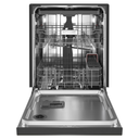 Kitchenaid® 39 dBA Dishwasher in PrintShield™ Finish with Third Level Utensil Rack KDFE204KBS