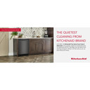 Kitchenaid® 39 dBA Dishwasher in PrintShield™ Finish with Third Level Utensil Rack KDFE204KBS