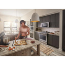 Kitchenaid® 30-Inch 5 Burner Front Control Gas Convection Range with Baking Drawer KSGB900ESS