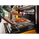 KitchenAid® 48'' Smart Commercial-Style Dual Fuel Range with Griddle KFDC558JYP