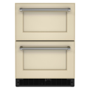 Kitchenaid® 24 Panel-Ready Undercounter Double-Drawer Refrigerator KUDR204KPA