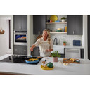 Kitchenaid® 36" Electric Downdraft Cooktop with 5 Elements KCED606GSS