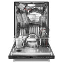 Kitchenaid® 44 dBA Dishwasher in PrintShield™ Finish with 360° Max Jets™ Third Rack KDTM604KBS Kitchenaid® 44 dBA Dishwasher in PrintShield™ Finish with 360° Max Jets™ Third Rack KDTM604KBS