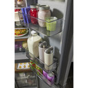 Kitchenaid® 19.4 cu. ft. 36-inch wide Counter-Depth 4-Door Refrigerator with PrintShield™ Finish KRQC506MPS