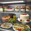 Kitchenaid® 19.4 cu. ft. 36-inch wide Counter-Depth 4-Door Refrigerator with PrintShield™ Finish KRQC506MPS