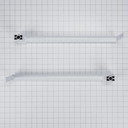 Top Freezer Refrigerator Handle Kit, White W10721895