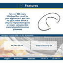 Hose Kit for Steam Dryer - (1) 3' hose, (1) 5' hose W10044609A Hose Kit for Steam Dryer - (1) 3' hose, (1) 5' hose W10044609A