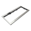 Built-In Low Profile Microwave Slim Trim Kit with Pocket Handle, Stainless Steel W11451314
