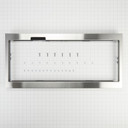 Built-In Low Profile Microwave Slim Trim Kit with Pocket Handle, Stainless Steel W11451314