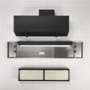 Range Ductless Downdraft Vent Kit, Stainless Steel W10748976