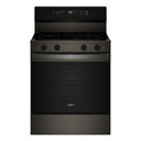 Whirlpool® 30-inch Smart Electric Smart Range with Air Cooking Technology, No Preheat Air Fry, High Speed Preheat Oven, WipeClean™ Coating, and Steam/Self Clean YWFES7530RV