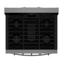 Whirlpool® 30-inch Smart Gas Range with True Convection, Steam/Self Cleaning, Rapid Preheat 5.3 CuFt Capacity WFGS7530RZ