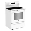 Whirlpool® 30-inch Energy Star Electric Range with Air Cooking Technology, No Preheat Air Fry and Air Baking and Self Clean YWFES5030RW