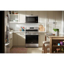 Whirlpool® 30-inch Energy Star Gas Range with Fan Convection Air Cooking Technology. No preheat Air Fry and Air Baking, and Self Cleaning, WFGS5030RZ