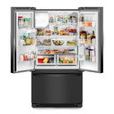 Whirlpool® 36-Inch Wide French Door Bottom Mount Refrigerator - 25 cu. ft. WRFF3436RB