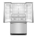 Whirlpool® 36-Inch Wide Full-Depth French Door Bottom Mount Refrigerator - 25 cu. ft. WRFF3036RZ
