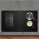 Kitchenaid® 36" Temp Cook™ Induction Cooktop with 5 Cooking Zones KCIT736SBL