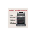 Kitchenaid® 5.0 Cu. Ft. Smart Freestanding Gas Range with Convection Cooking Modes KFGS530SPS