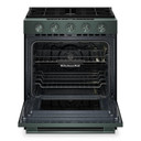 Kitchenaid® 5.0 Cu. Ft. Smart Slide-in Gas Range with Convection Cooking Modes and 2-in-1 Burner KSGS530SJP
