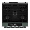 Kitchenaid® 5.0 Cu. Ft. Smart Slide-in Gas Range with Convection Cooking Modes and 2-in-1 Burner KSGS530SJP