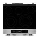 Kitchenaid® 5.3 Cu. Ft. Slide-in Electric Range with Two Even-Heat™ Hyper Elements and Convection Cooking Modes YKSES530SPS