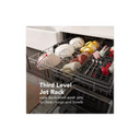Kitchenaid® Third Level Jet Rack Dishwasher with 40+ Total Wash Jets, 41 dBA KDFS324SPS
