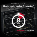 Kitchenaid® 5.3 Cu. Ft. Freestanding Electric Range with Convection Cooking Modes YKFES530SPS