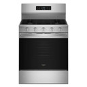 Whirlpool® 30-inch Gas Range with Air Cooking Technology WFGS5730SZ