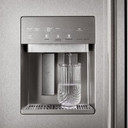 Kitchenaid® 29.4 Cu. Ft. 48" Built-In Side-by-Side Refrigerator features Exterior Water and Ice Dispenser with Measured Fill KBSD748SPS
