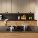 Kitchenaid® 36-inch NextGen Induction Downdraft Cooktop with Bridge XL Even-Heat™  Zone KCID936SBL