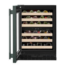 Kitchenaid® 24" Undercounter Wine Cellar with Full-Extension Wood-Front Racks KUWL524SJP