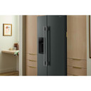 Kitchenaid® 20.8 Cu. Ft. Counter-Depth Side-by-Side Refrigerator with Exterior Ice and Water Dispenser in Junipe KRSC536RJP