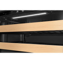 Kitchenaid® 24" Beverage Center with Glass Door and Wood-Front Racks KUBL524SPS